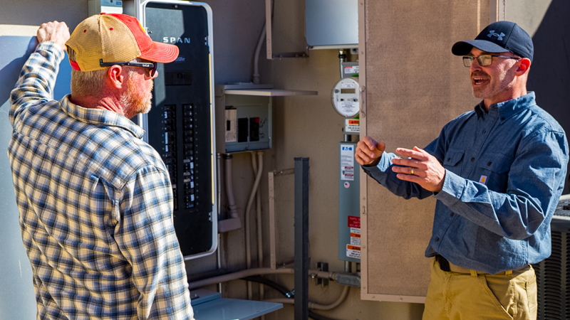 Chad & Trevor discuss the benefits of energy storage and the SPAN smart panel